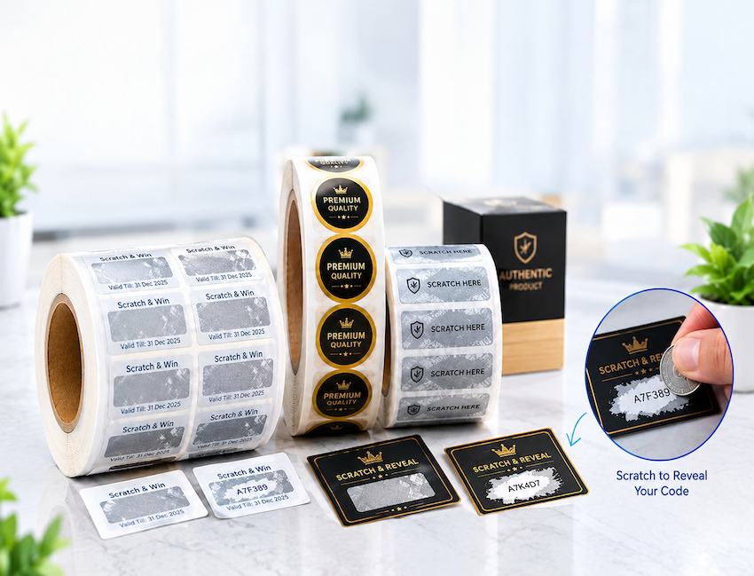 Scratch Off Labels